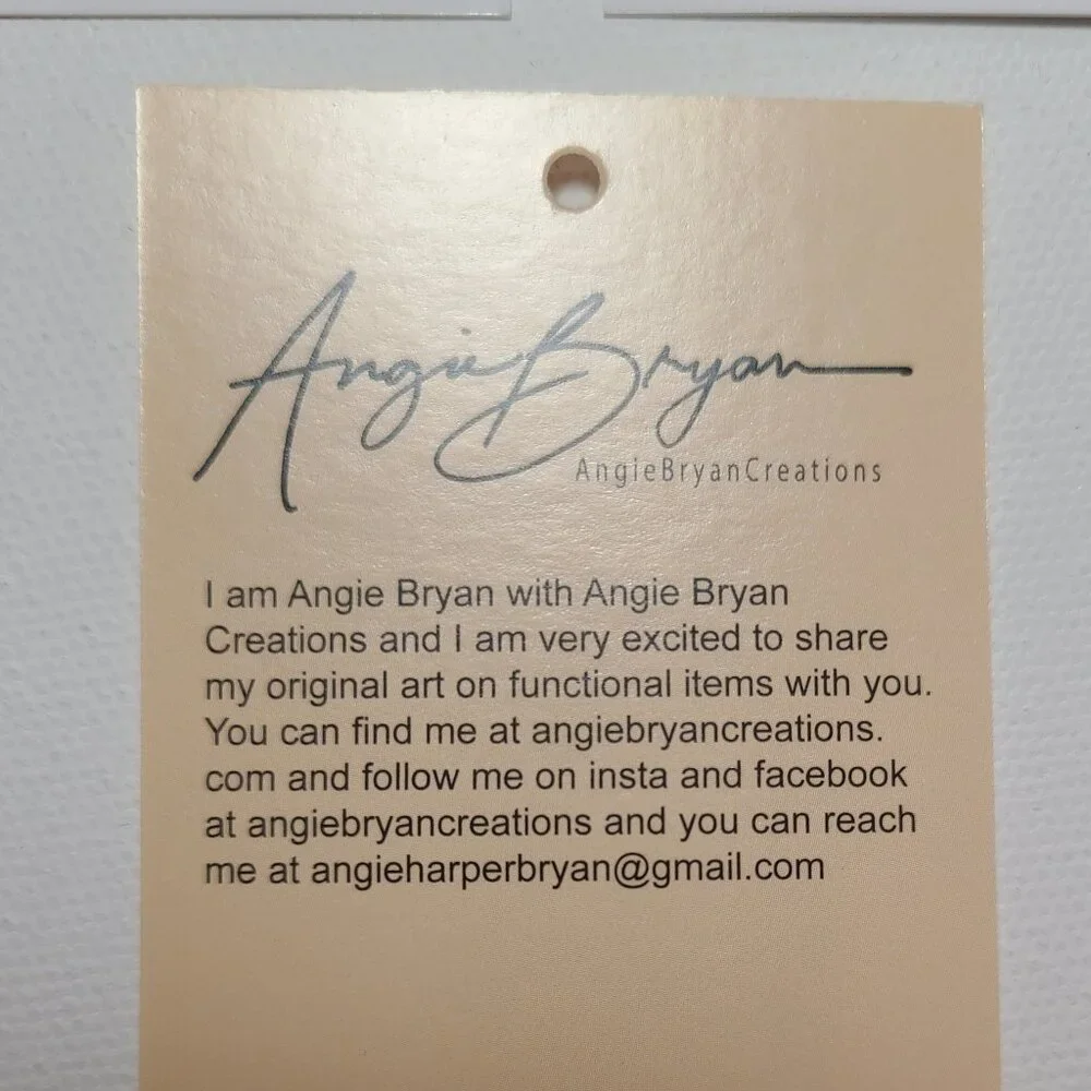 Bee Sandstone Coaster – Watercolor Art by Angie Bryan | The Crowing Hen - Picture 4 of 5